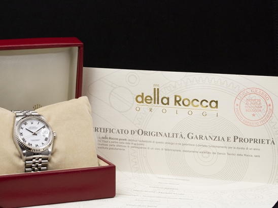 Rolex Datejust 36 White/Bianco   Watch  16234
